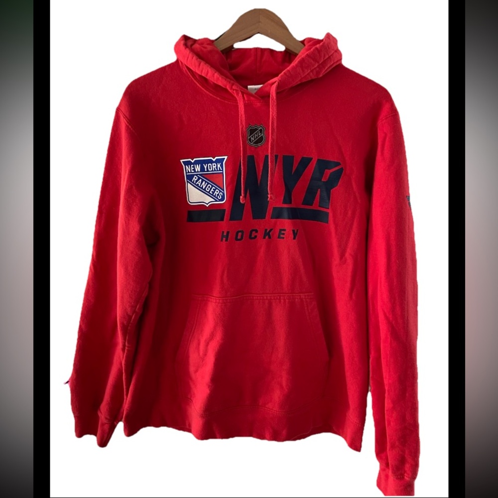 Fanatics Red New York Rangers Hoodie medium